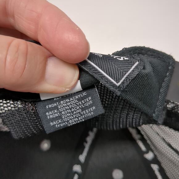 Meridian ID Scheels Snapback Trucker Hat Gray One Size Adjustable Mesh Back - Picture 11 of 11